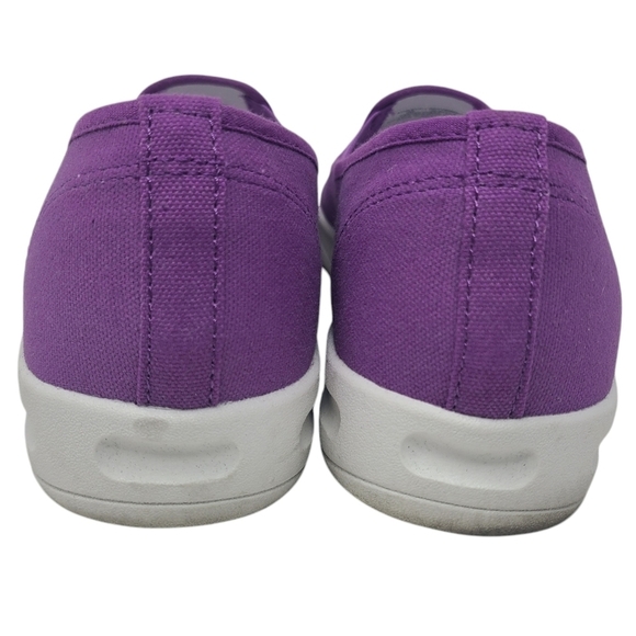 Comfort View | Women's Purple J. Dottie Slip-On Canvas Shoes (Size 9M) - Picture 10 of 12